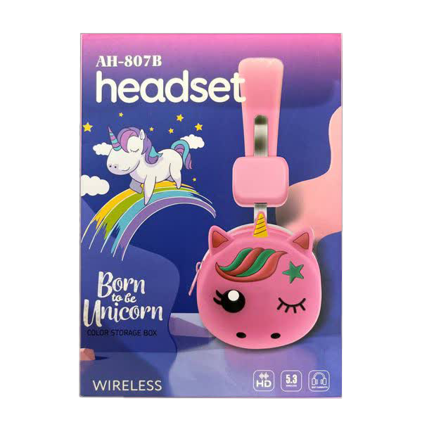 هدفون بی سیم یونیکورن مدل AH-807B | باکیفیت